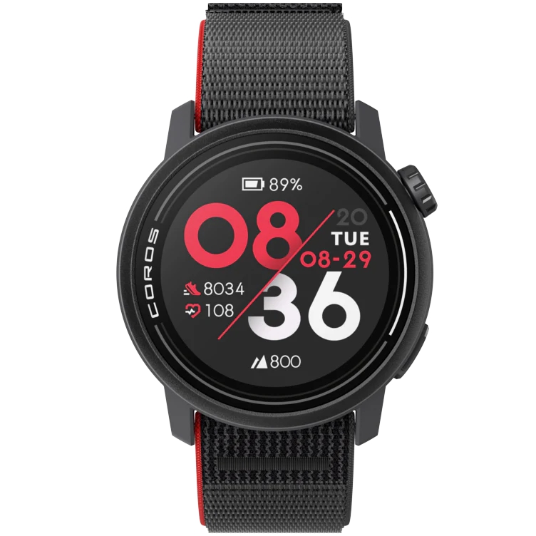 Montre Coros PACE 3 Nylon GPS Sport France Noir | KVI-8833229